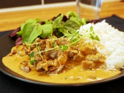 Biff stroganoff med svamp