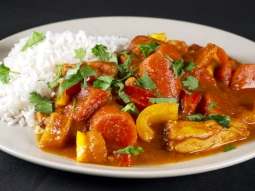 Chicken Madras in slowcooker