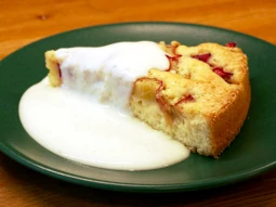 Easy Rhubarb Cake