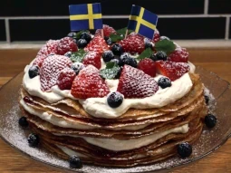 Pannkakstårta